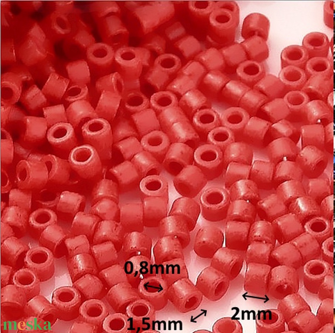 Henger alakú japán kásagyönggy GYÜ-H 2x1,5 mm-es több szinben - kellékek & szerszámok - gyöngyfűzés kellékek - kásagyöngy - Meska.hu Henger alakú japán kásagyönggy GYÜ-H 2x1,5 mm-es több szinben - kellékek & szerszámok - gyöngyfűzés kellékek - kásagyöngy - Meska.hu