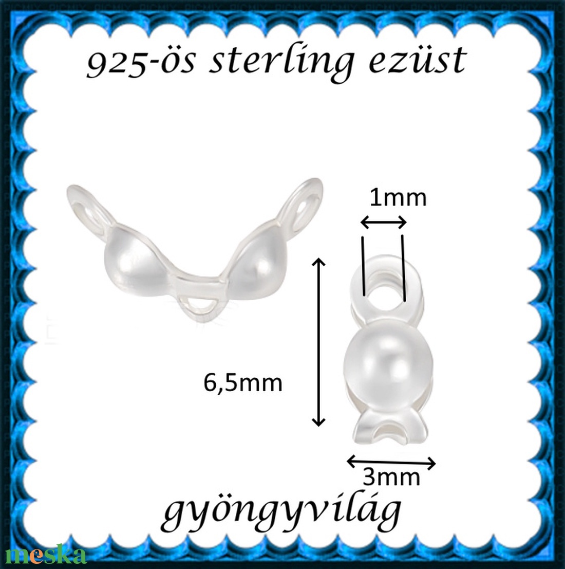 925-ös sterling ezüst csomótakaró ECST 02-3 - - Meska.hu 925-ös sterling ezüst csomótakaró ECST 02-3 - - Meska.hu