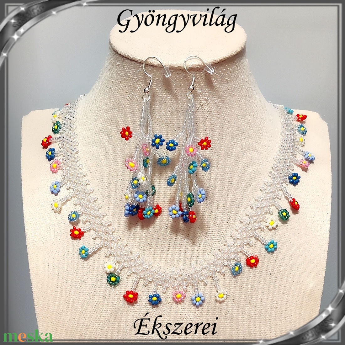Ékszerek-szettek: gyöngy fülbevaló - nyaklánc szett SSZ-E925-ÜGY01-2-38 - ékszer - ékszerszett - Meska.hu Ékszerek-szettek: gyöngy fülbevaló - nyaklánc szett SSZ-E925-ÜGY01-2-38 - ékszer - ékszerszett - Meska.hu