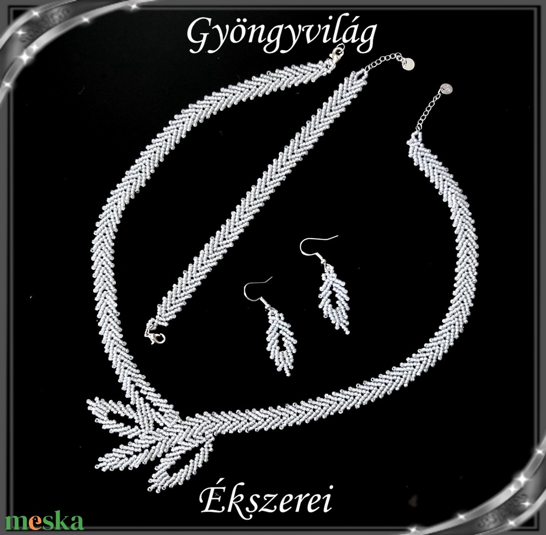 Ékszerek-szettek: Esküvői, menyasszonyi, alkalmi ékszerszett SSZ-E925-ÜGY02-1 - esküvő - ékszer - ékszerszett - Meska.hu Ékszerek-szettek: Esküvői, menyasszonyi, alkalmi ékszerszett SSZ-E925-ÜGY02-1 - esküvő - ékszer - ékszerszett - Meska.hu