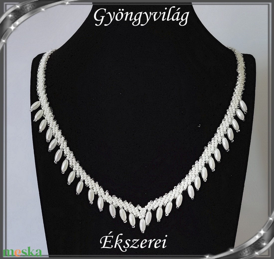 Esküvői, menyasszonyi, alkalmi ékszer szett, SLEB-GY01-1 - esküvő - ékszer - nyaklánc - Meska.hu Esküvői, menyasszonyi, alkalmi ékszer szett, SLEB-GY01-1 - esküvő - ékszer - nyaklánc - Meska.hu