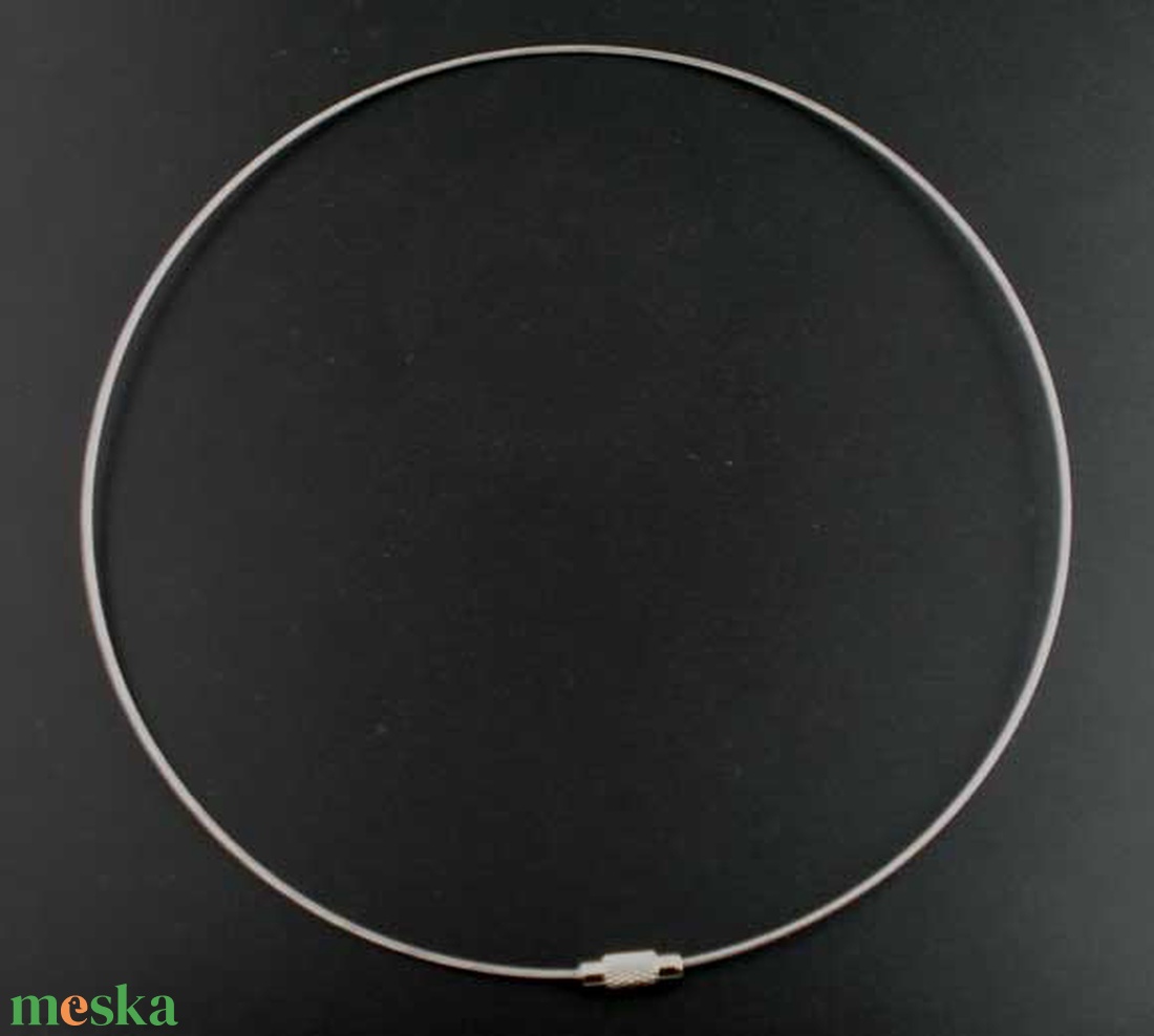 Merev choker lánc CHÜL03  - kellékek & szerszámok - gyöngyfűzés kellékek - egyéb alkatrész - Meska.hu