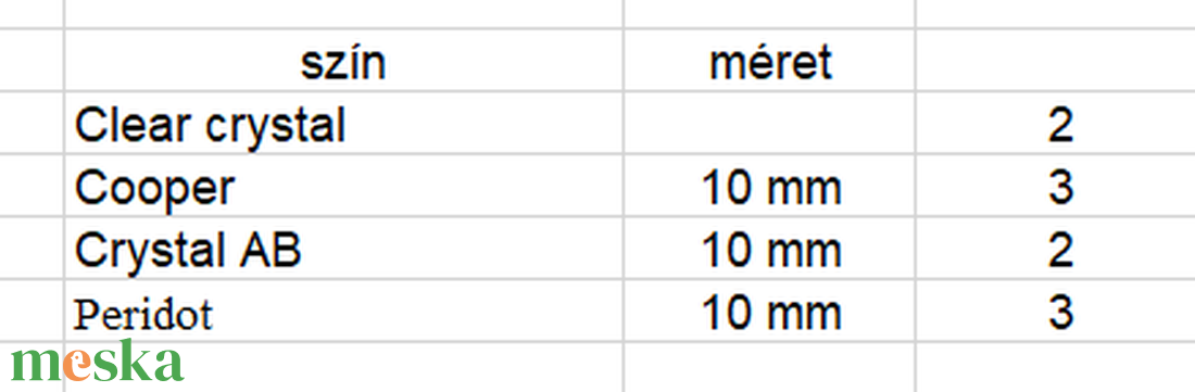 Swarovski szív keresztben fúrt 10mm-es több színben  - kellékek & szerszámok - gyöngyfűzés kellékek - swarovski kristályok - Meska.hu