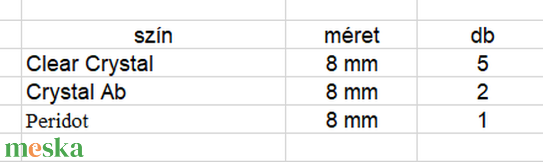 Swarovski szív keresztben fúrt 8mm-es több színben 2db /csomag - kellékek & szerszámok - gyöngyfűzés kellékek - swarovski kristályok - Meska.hu