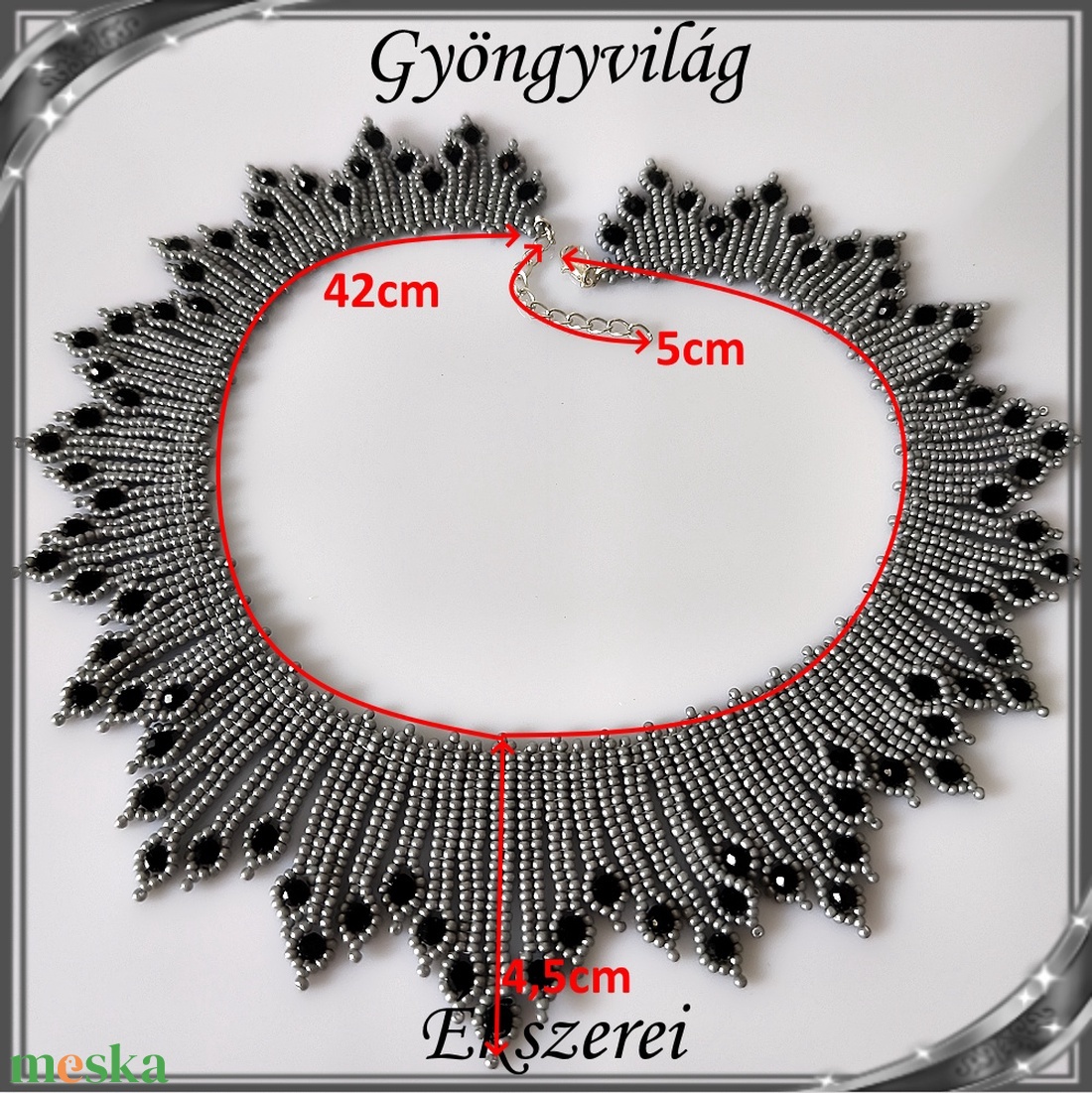 Ékszerek-nyakláncok: Esküvői, menyasszonyi, alkalmi ékszer szett,  SL-GY11-3-1 - esküvő - ékszer - nyaklánc - Meska.hu