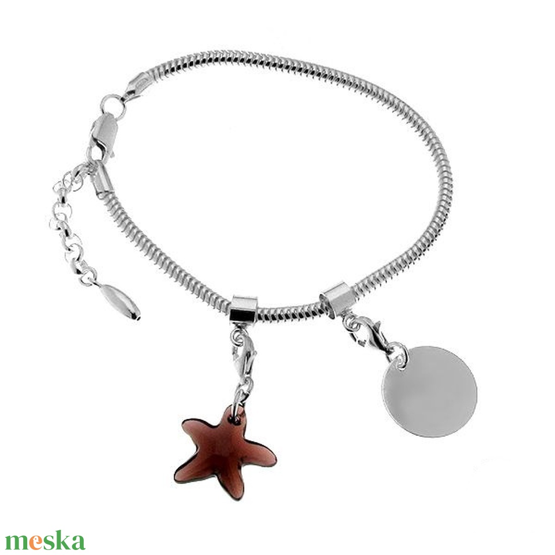 925-ös sterling ezüst ékszerkellék: medáltartó, medálkapocs EMT 37 - kellékek & szerszámok - ékszerkellék - medáltartó, medálkapocs - Meska.hu