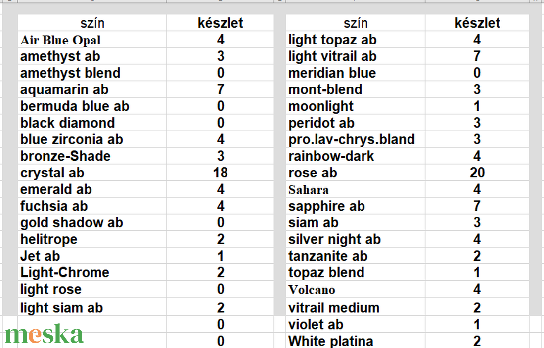 Swarovski kristály medál: SWM szív (6228) 10mm-es AB  több színben - kellékek & szerszámok - gyöngyfűzés kellékek - swarovski kristályok - Meska.hu