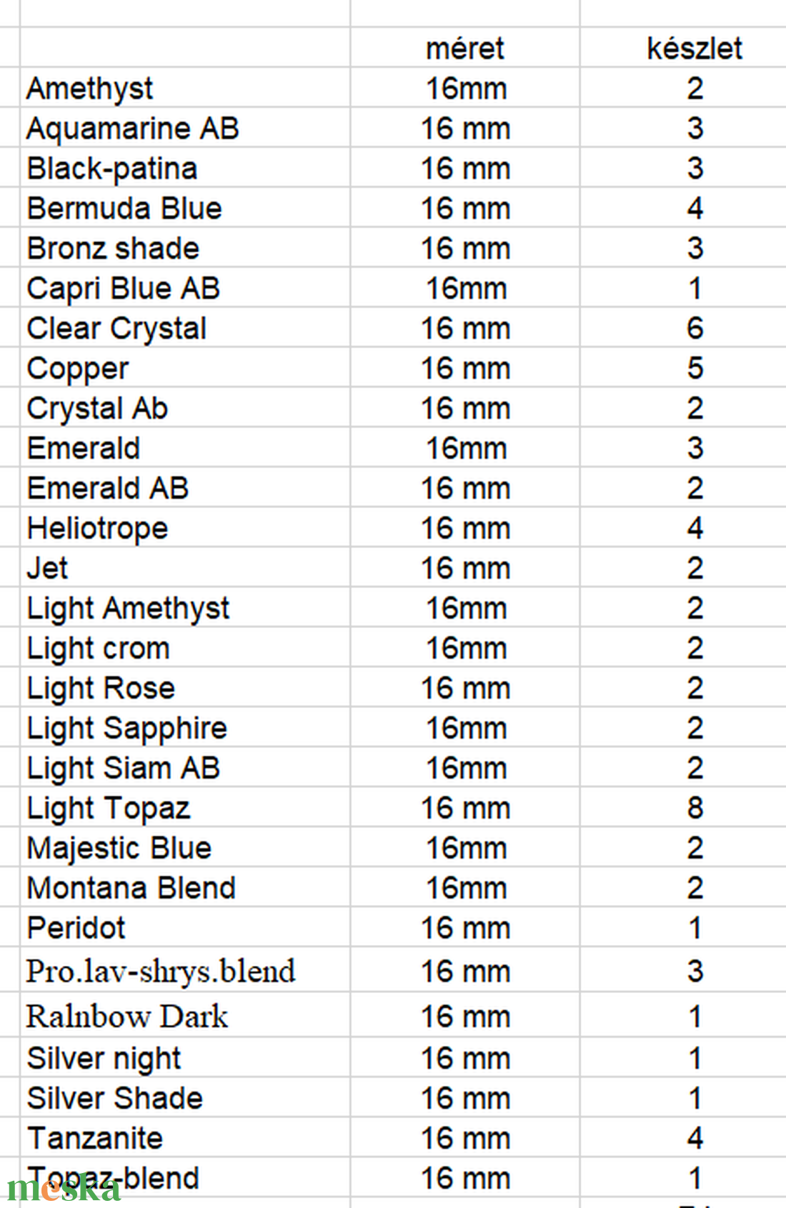 Swarovski kristály medál: csepp SW6106-16 - kellékek & szerszámok - gyöngyfűzés kellékek - swarovski kristályok - Meska.hu