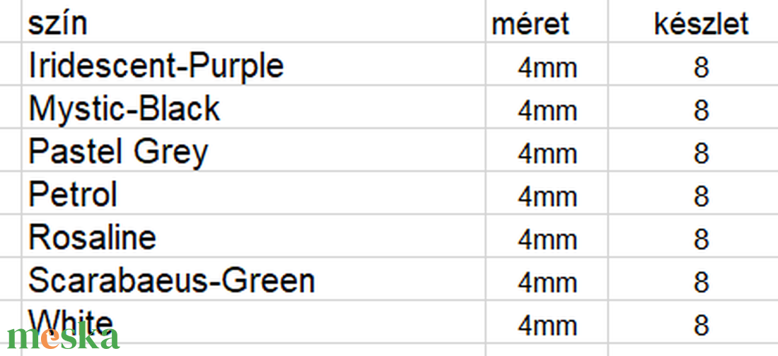 Ékszerkellék: Swarovski félig fúrt tekla gömb 4mm-es több színben SW5818-4  2db/csomag - kellékek & szerszámok - gyöngyfűzés kellékek - swarovski kristályok - Meska.hu