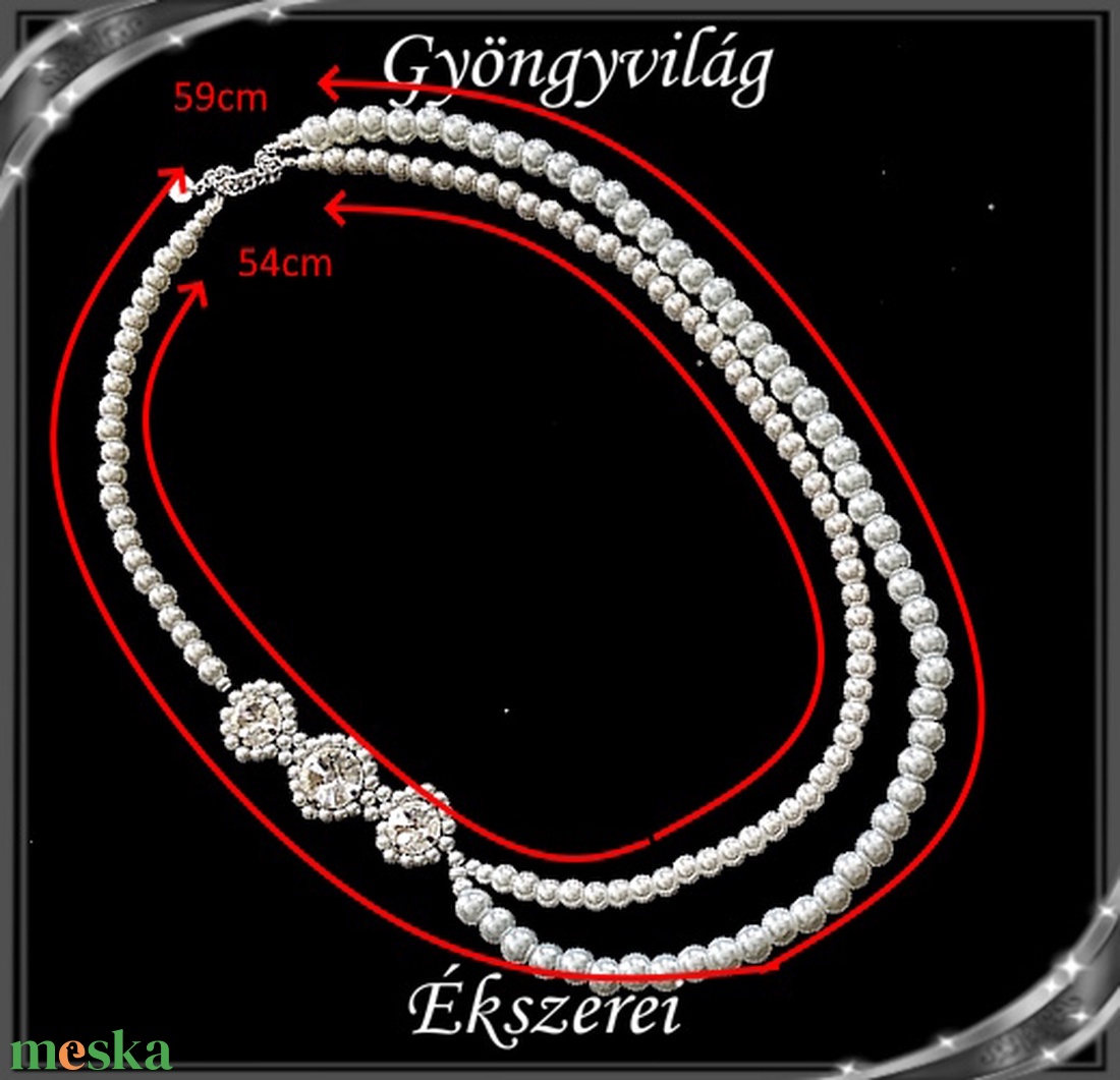 Ékszerek-szettek: , menyasszonyi, alkalmi ékszer szett,  SSZ-11-1 E925 - esküvő - ékszer - ékszerszett - Meska.hu