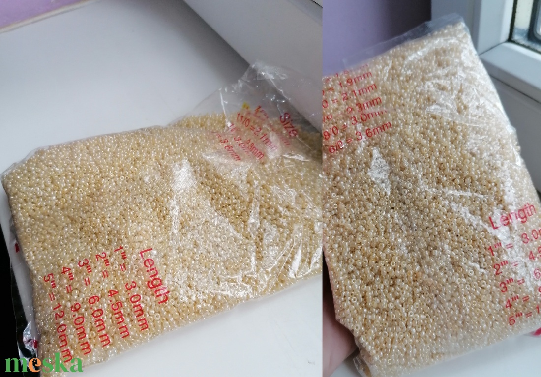 Kásagyöngy 2 mm, 450 g-os kiszerelés többféle szín - kellékek & szerszámok - gyöngyfűzés kellékek - kásagyöngy - Meska.hu Kásagyöngy 2 mm, 450 g-os kiszerelés többféle szín - kellékek & szerszámok - gyöngyfűzés kellékek - kásagyöngy - Meska.hu