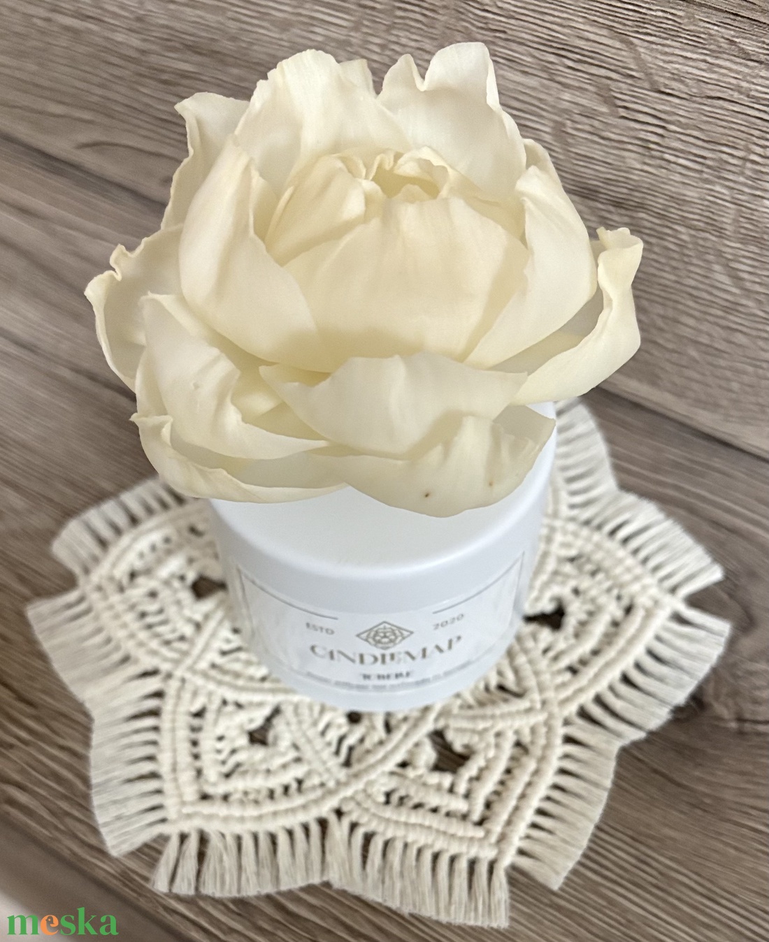 Mandala � Prémium csipke-alátét (16 cm) - otthon & életmód - dekoráció - asztal és polc dekoráció - horgolt & csipketerítő - Meska.hu