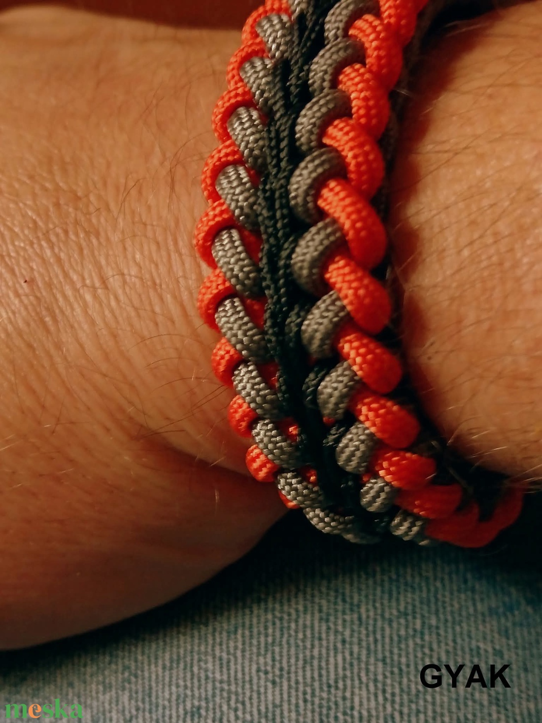 Karkötő no.13 - ékszer - karkötő - fonott karkötő - Meska.hu