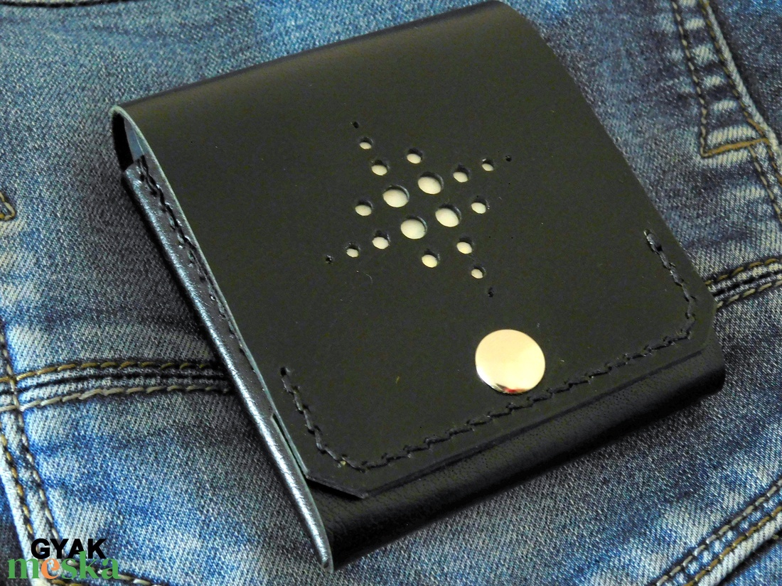 Bőr pénztárca - táska & tok - pénztárca & más tok - pénztárca - férfi pénztárca - Meska.hu