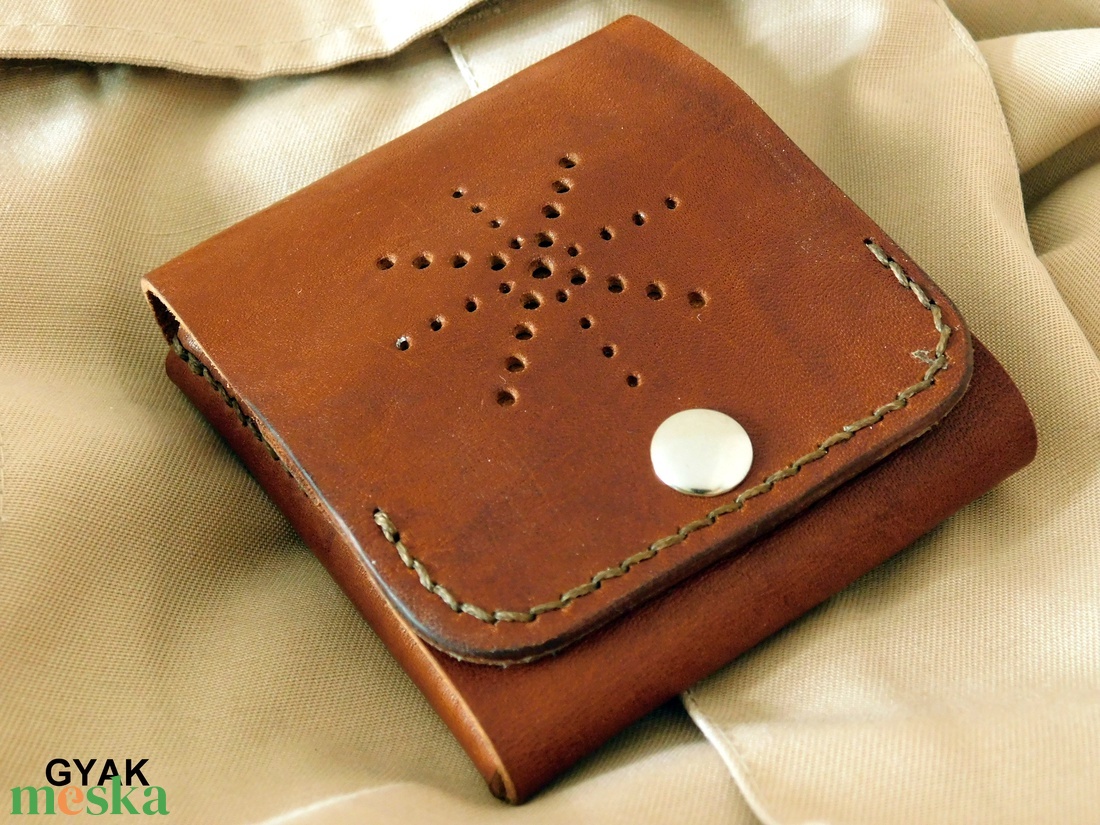 Bőr pénztárca - táska & tok - pénztárca & más tok - pénztárca - férfi pénztárca - Meska.hu