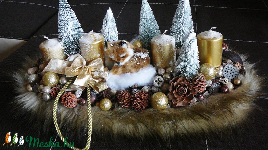 Adventi tál -  - Meska.hu