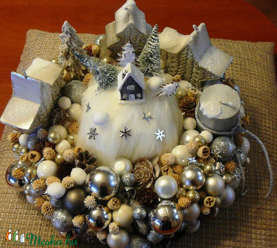 Adventi koszorú -  - Meska.hu