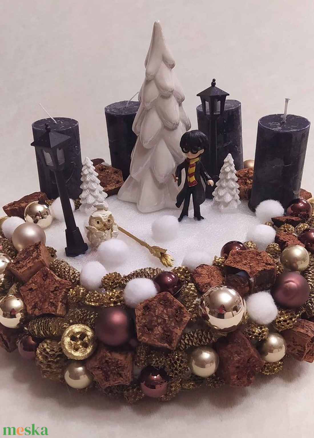 Harry Potter-es adventi dísz - otthon & életmód - dekoráció - ajtó- és ablak dekoráció - ajtódísz & kopogtató - Meska.hu Harry Potter-es adventi dísz - otthon & életmód - dekoráció - ajtó- és ablak dekoráció - ajtódísz & kopogtató - Meska.hu