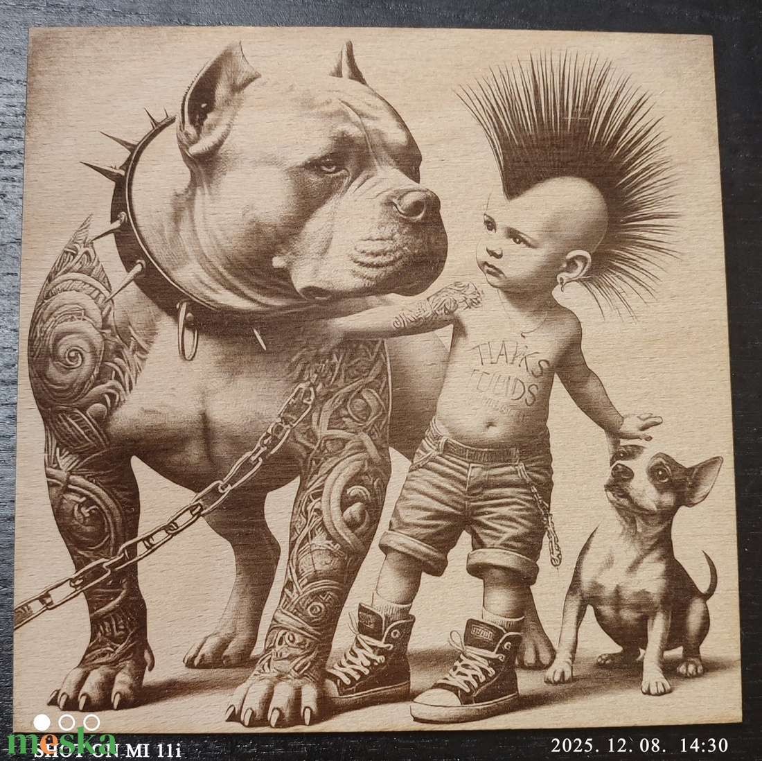 Gravírozott fénykép - otthon & életmód - dekoráció - kép & falikép - fából készült kép - Meska.hu