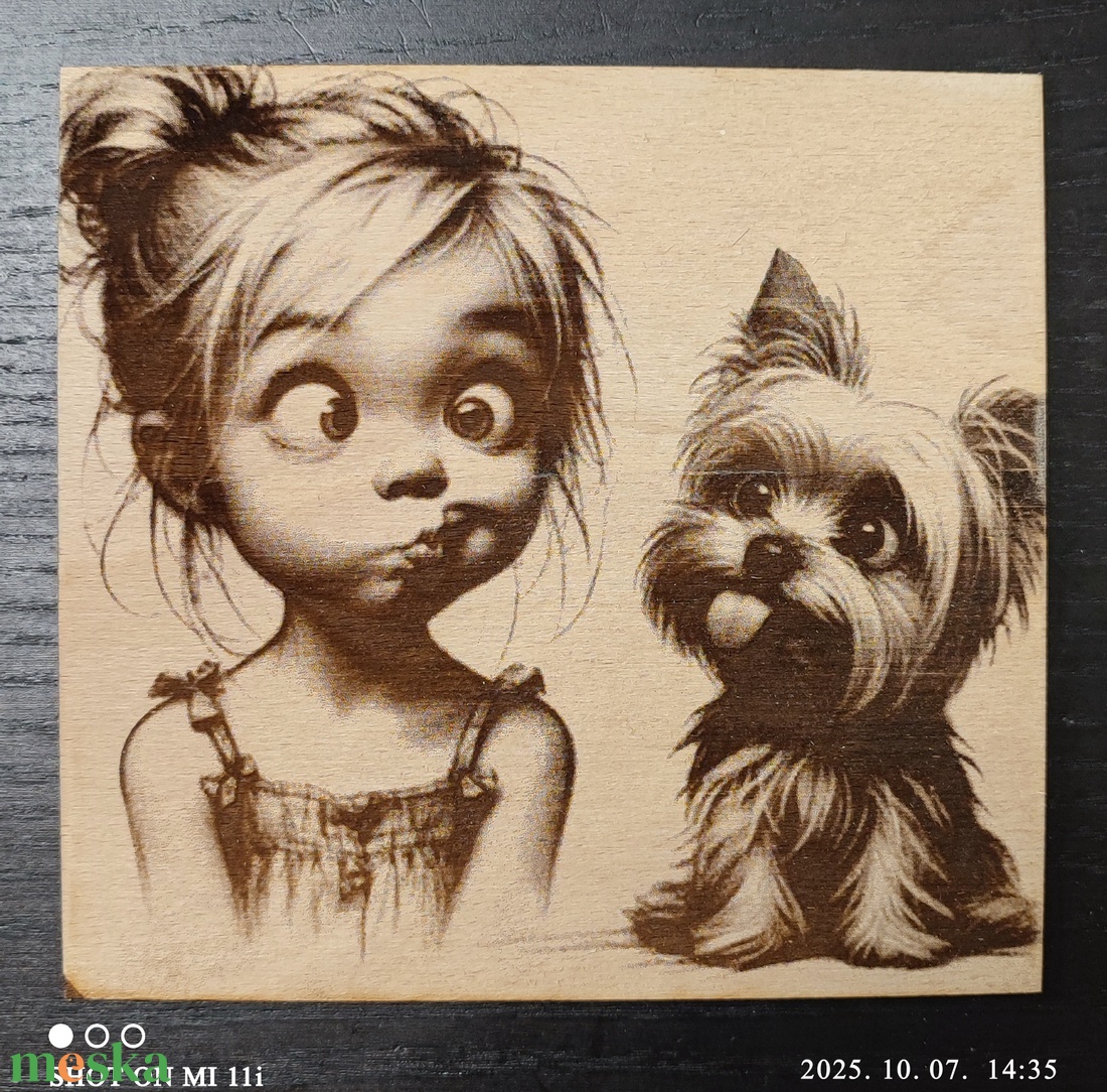 Gravírozott fénykép - otthon & életmód - dekoráció - kép & falikép - fából készült kép - Meska.hu