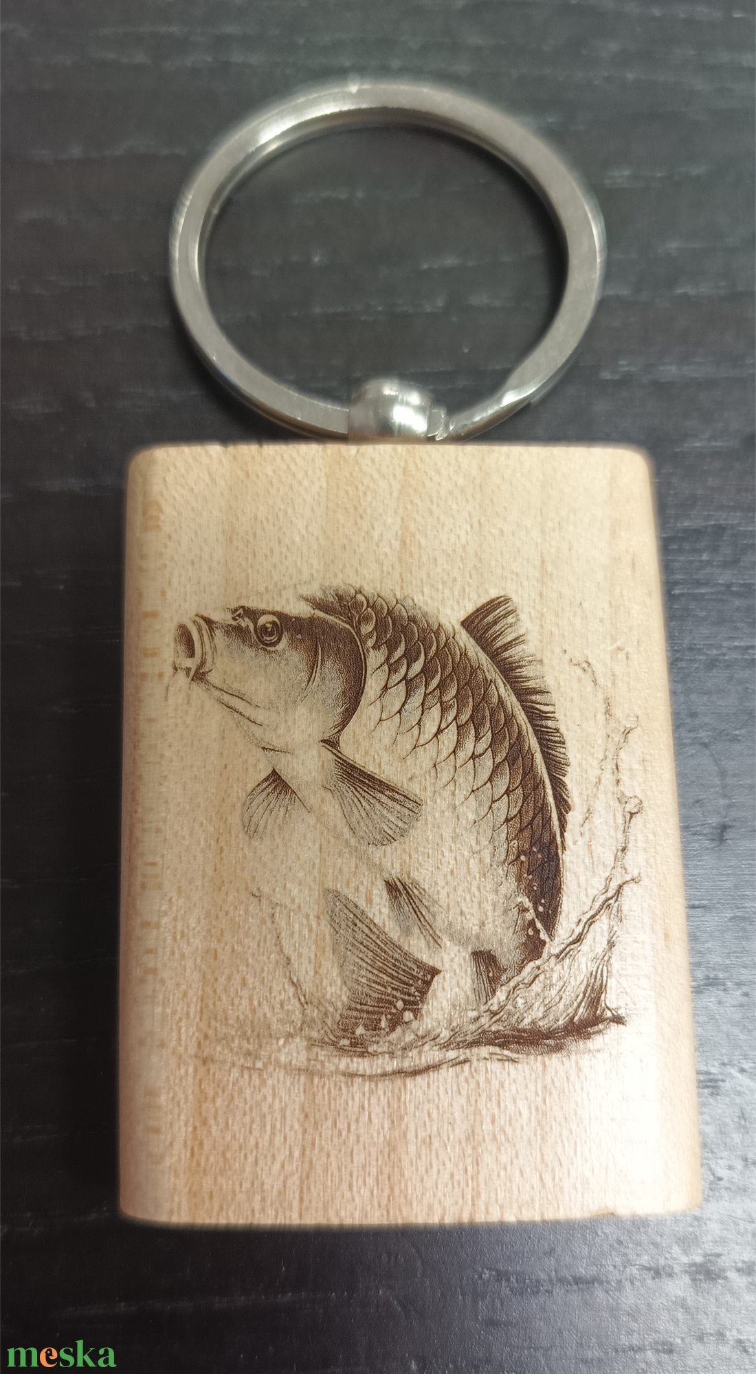 Fa kulcstartó 3 féle  - táska & tok - kulcstartó & táskadísz - kulcstartó - Meska.hu