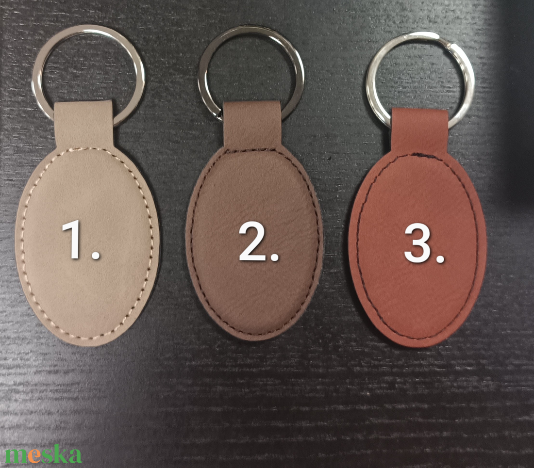 Műbőr kulcstartó több színben - táska & tok - kulcstartó & táskadísz - kulcstartó - Meska.hu