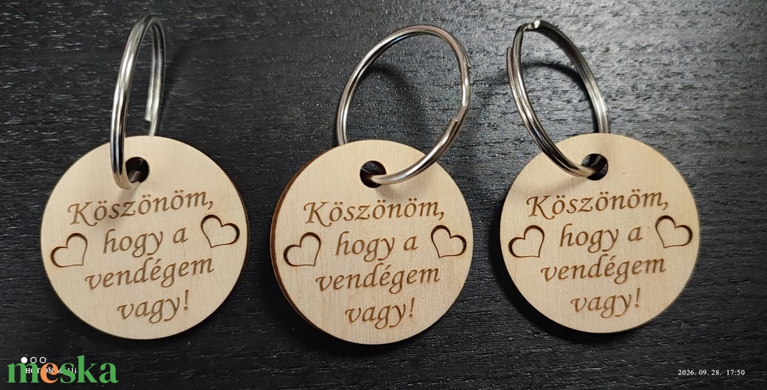 Köszönet ajándék 101db-tól 200ft/db - táska & tok - kulcstartó & táskadísz - kulcstartó - Meska.hu