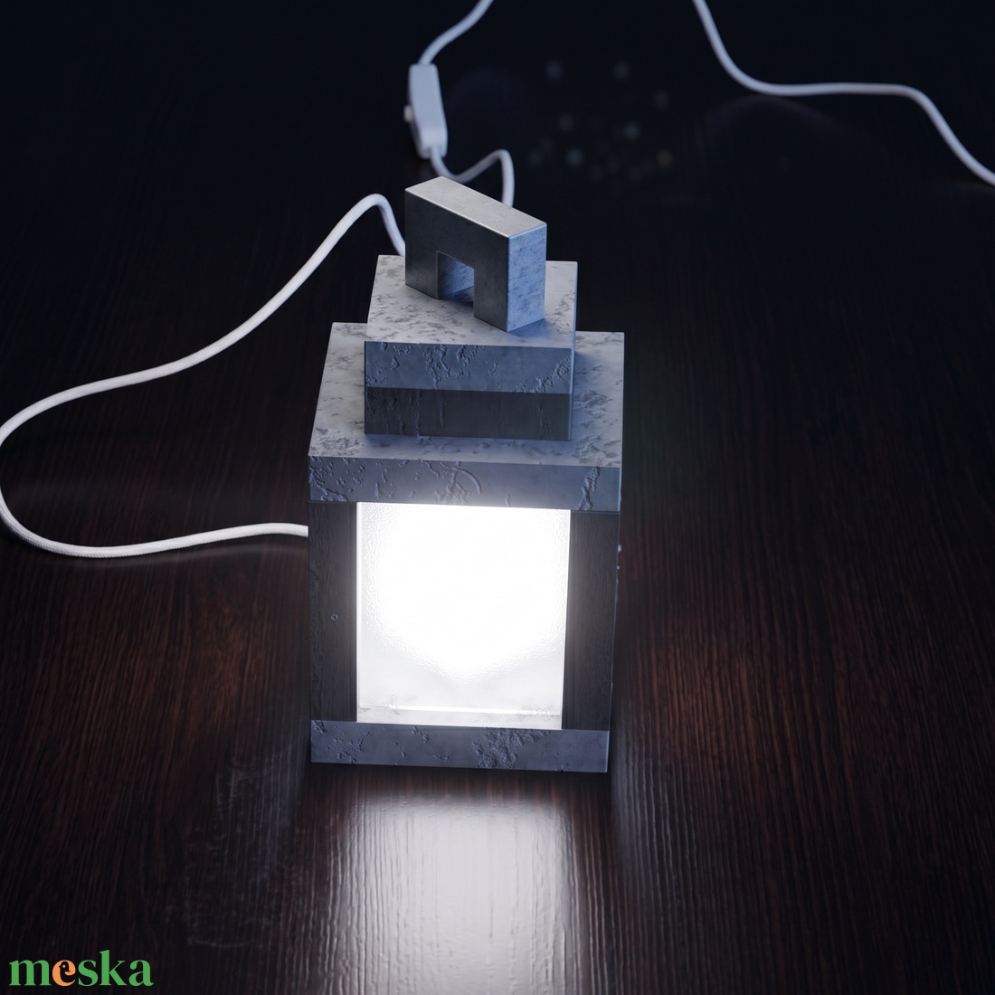 Minecraft lámpás - otthon & életmód - lámpa - hangulatlámpa - Meska.hu