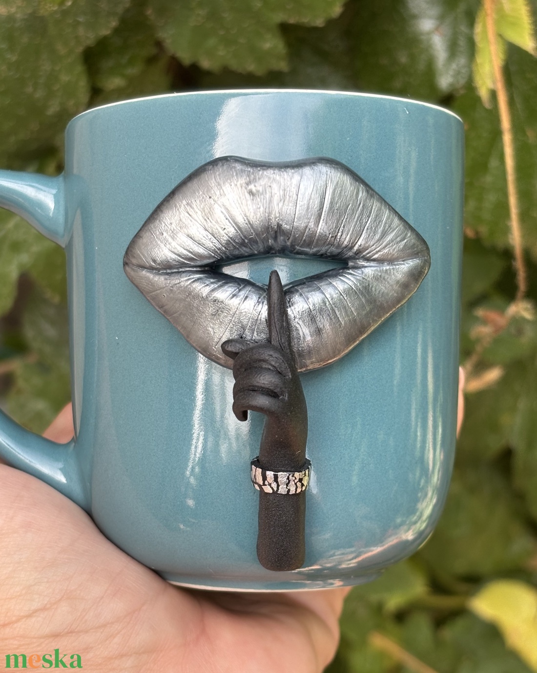 Shhh! bögre - otthon & életmód - konyhafelszerelés, tálalás - tálalás - bögre & csésze - Meska.hu Shhh! bögre - otthon & életmód - konyhafelszerelés, tálalás - tálalás - bögre & csésze - Meska.hu