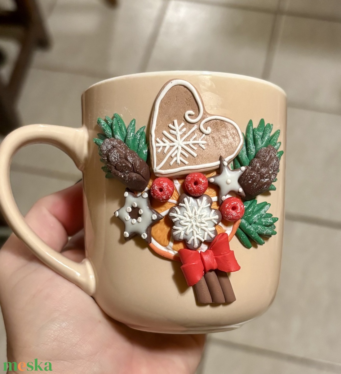 Karácsonyi bögre - otthon & életmód - konyhafelszerelés, tálalás - tálalás - bögre & csésze - Meska.hu