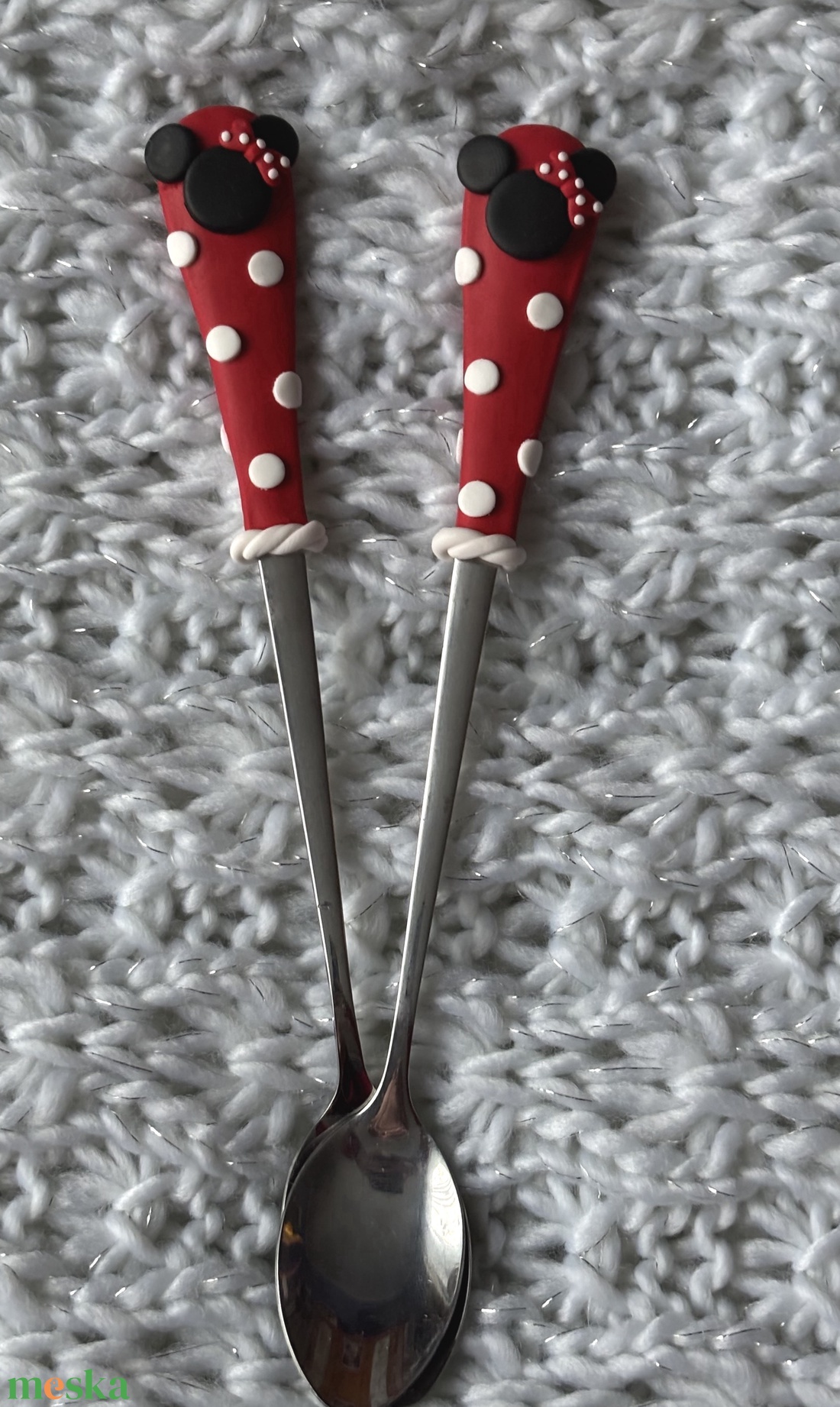 Minnie latte-s kanál - otthon & életmód - konyhafelszerelés, tálalás - tálalás - kanál & villa - Meska.hu