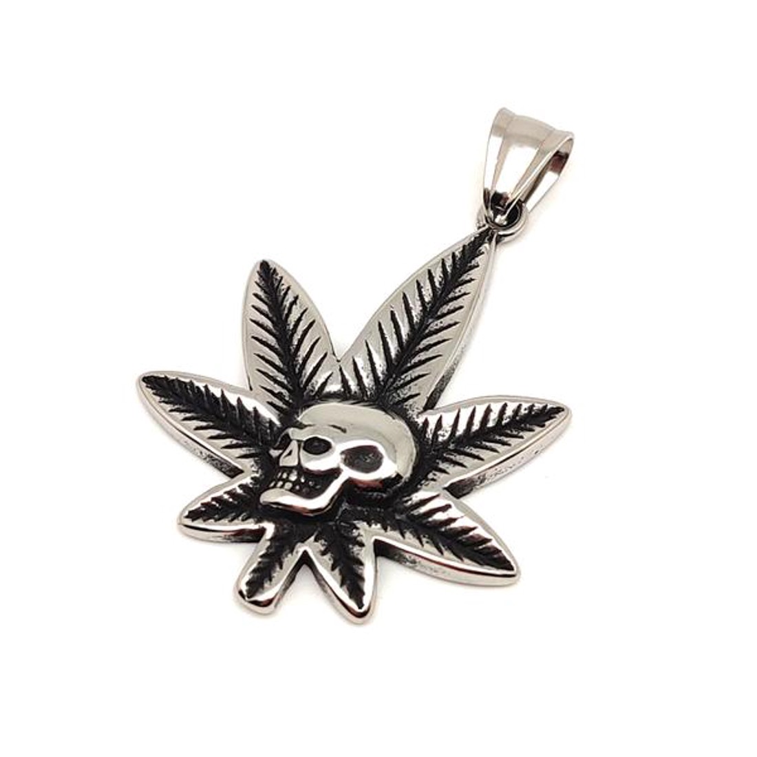 Medál acél koponya kender 4x3,5cm - ékszer - nyaklánc - medál - Meska.hu Medál acél koponya kender 4x3,5cm - ékszer - nyaklánc - medál - Meska.hu