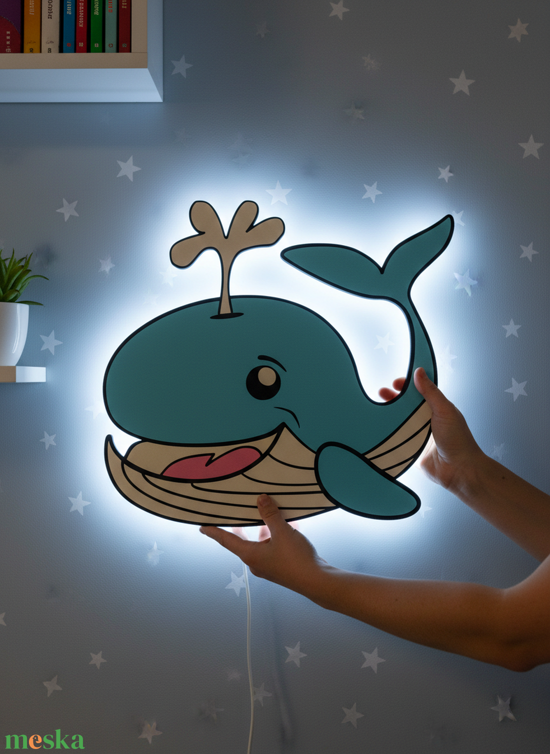 Gyerekszoba dekor - baba - mama - babaszoba dekoráció - éjszakai fény - Meska.hu