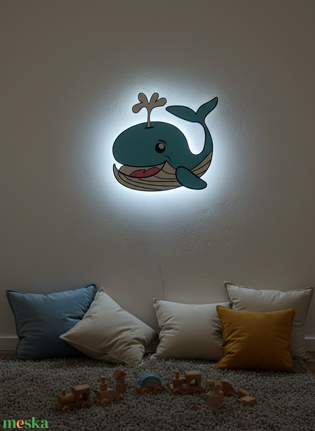 Gyerekszoba dekor - baba - mama - babaszoba dekoráció - éjszakai fény - Meska.hu