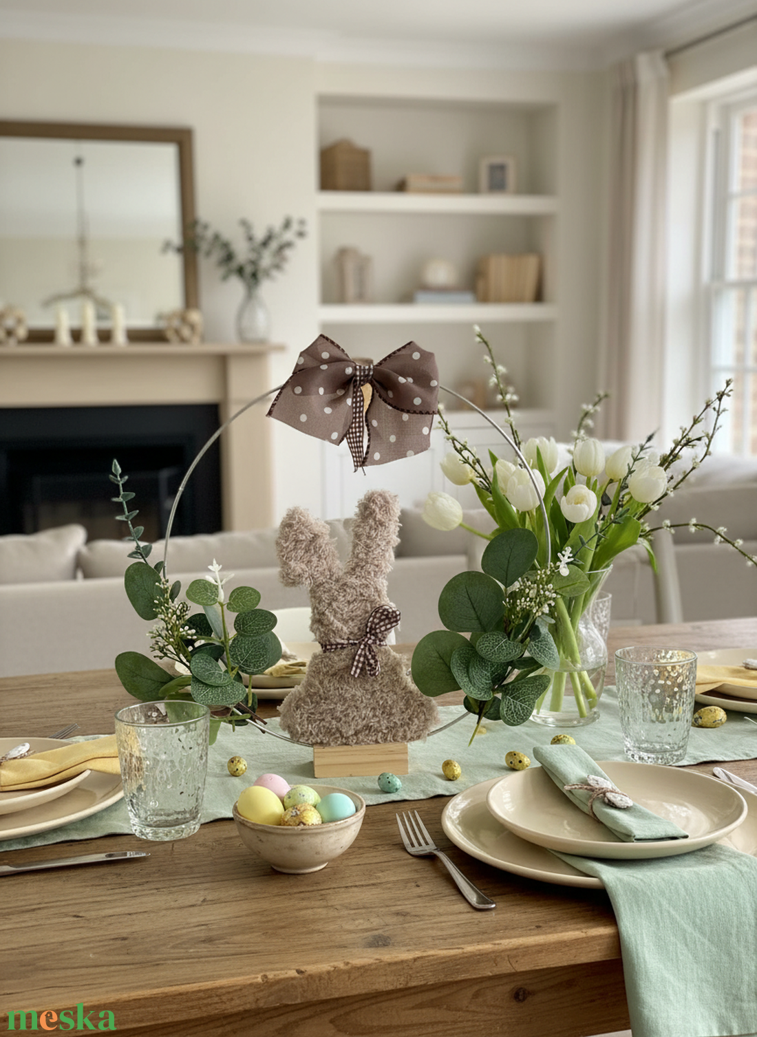 Húsvéti asztali dekor - otthon & életmód - dekoráció - húsvéti asztaldíszek - Meska.hu