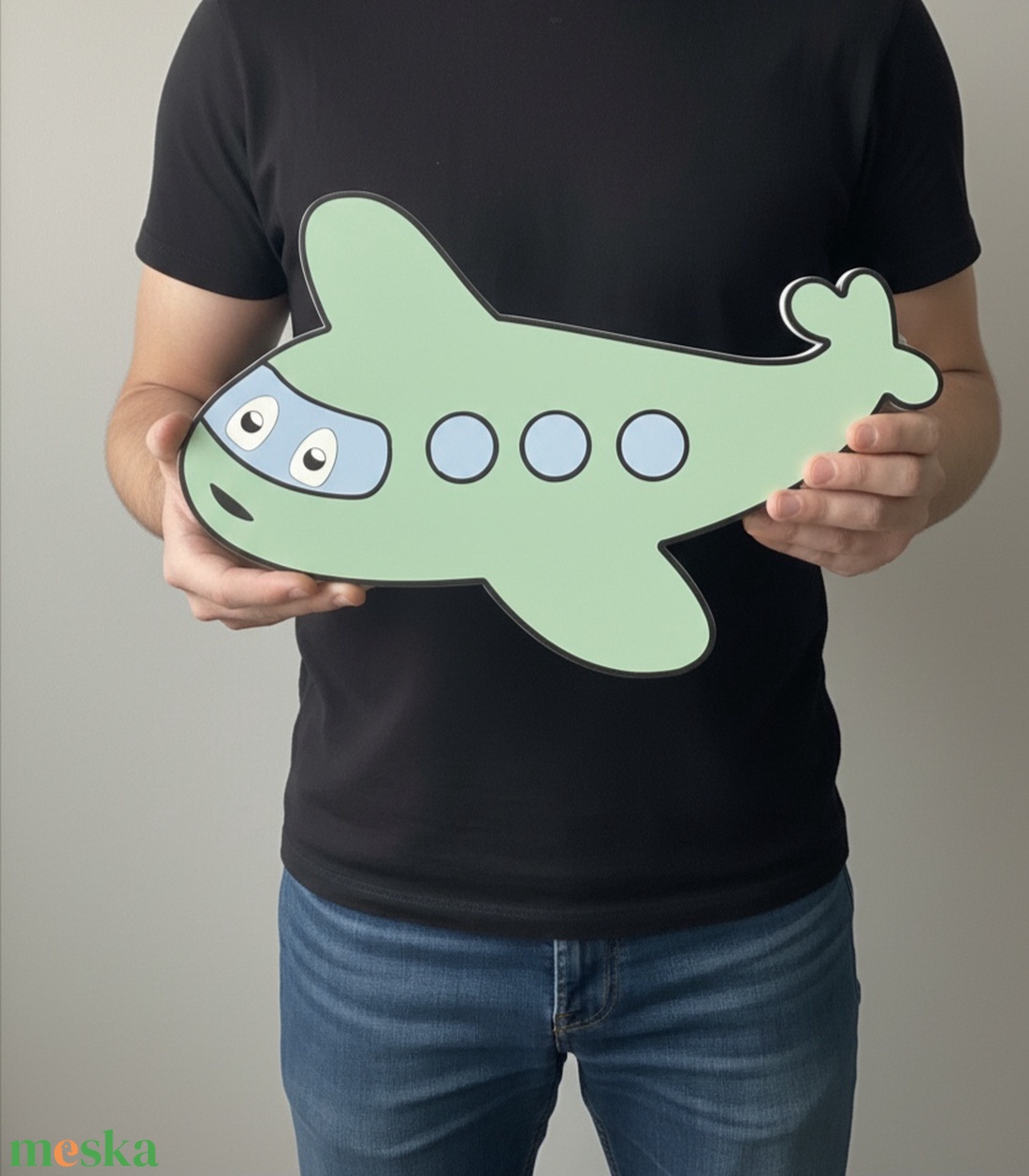 Repülős gyereklámpa - baba - mama - babaszoba dekoráció - éjszakai fény - Meska.hu