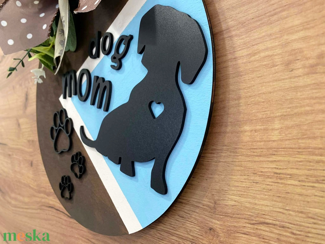 Kutyás dekor - otthon & életmód - dekoráció - ajtó- és ablak dekoráció - ajtódísz & kopogtató - Meska.hu