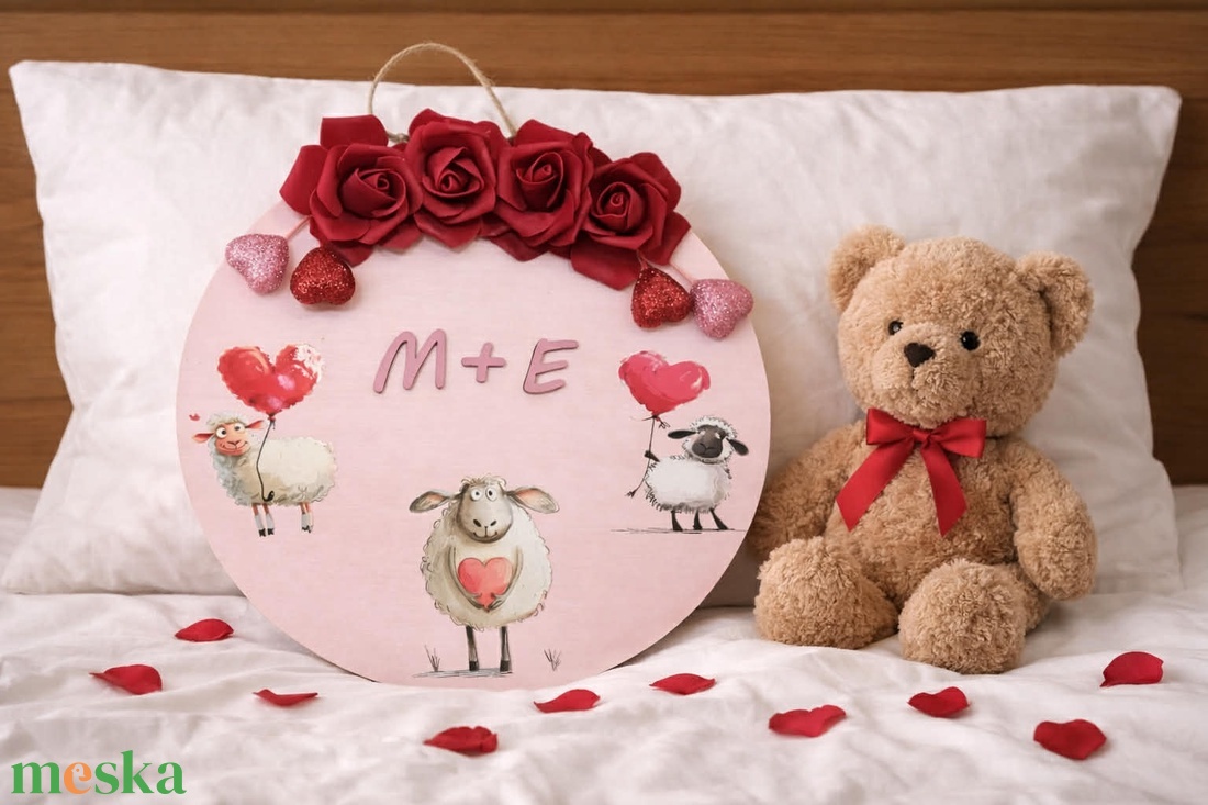Valentin napi ajándék - otthon & életmód - dekoráció - fali és függő dekoráció - falra akasztható dekor - Meska.hu