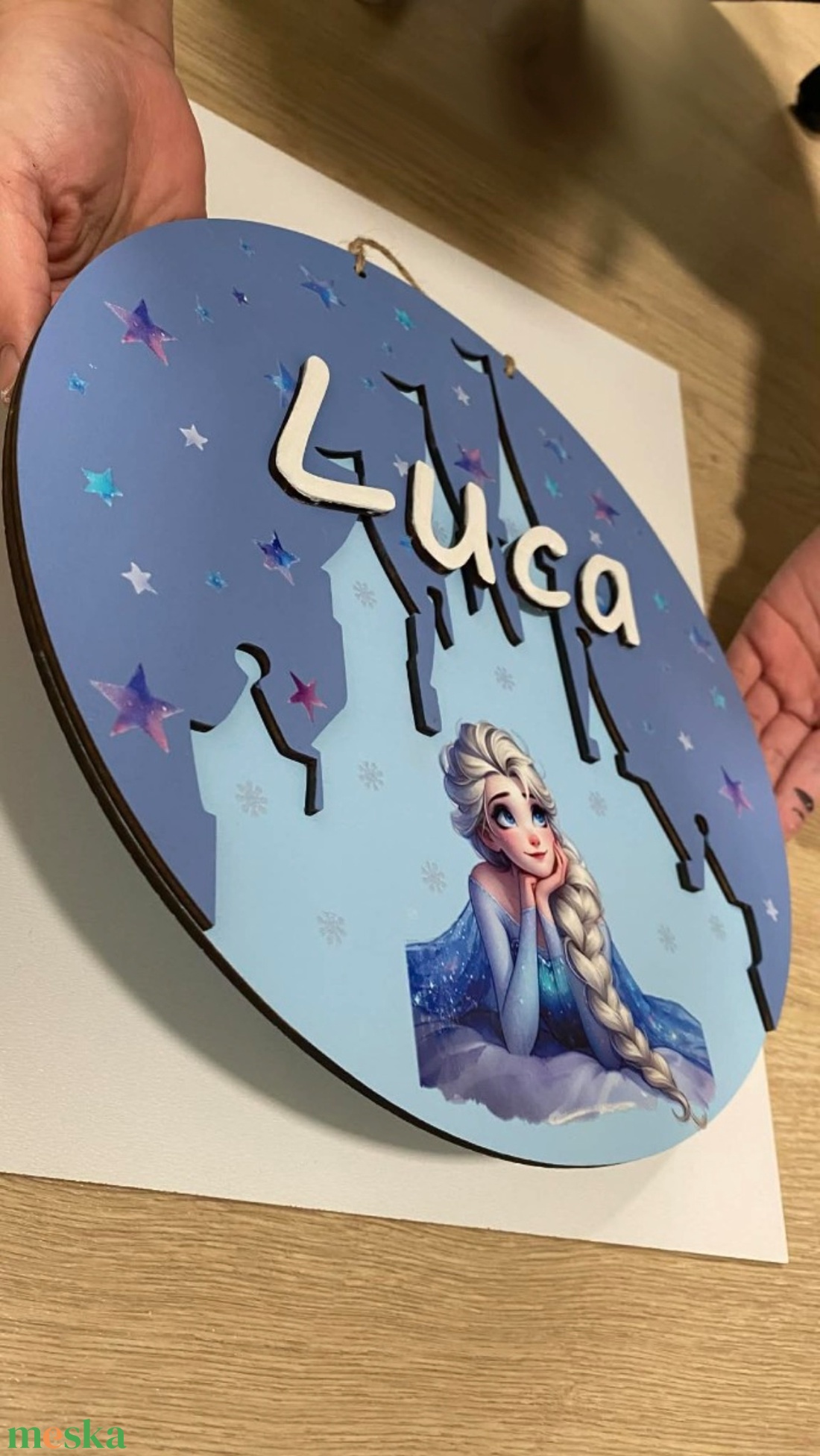 Névtábla - baba - mama - babaszoba dekoráció - baba névtábla - Meska.hu