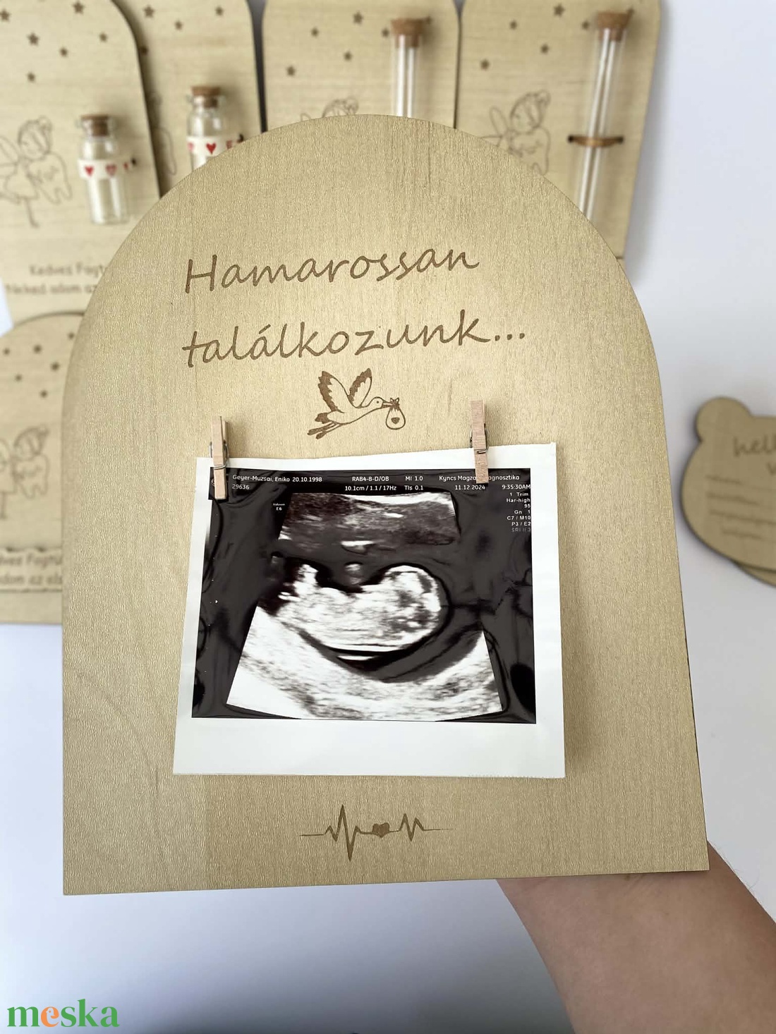 Bababejelentő - baba - mama - babaemlékek - bababejelentők - Meska.hu