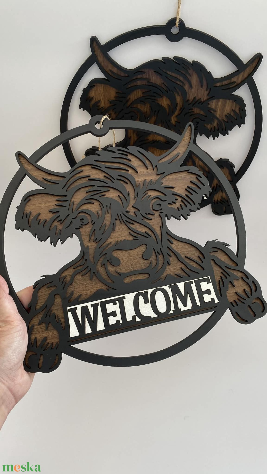 Bocis kopogtató - otthon & életmód - dekoráció - ajtó- és ablak dekoráció - ajtódísz & kopogtató - Meska.hu