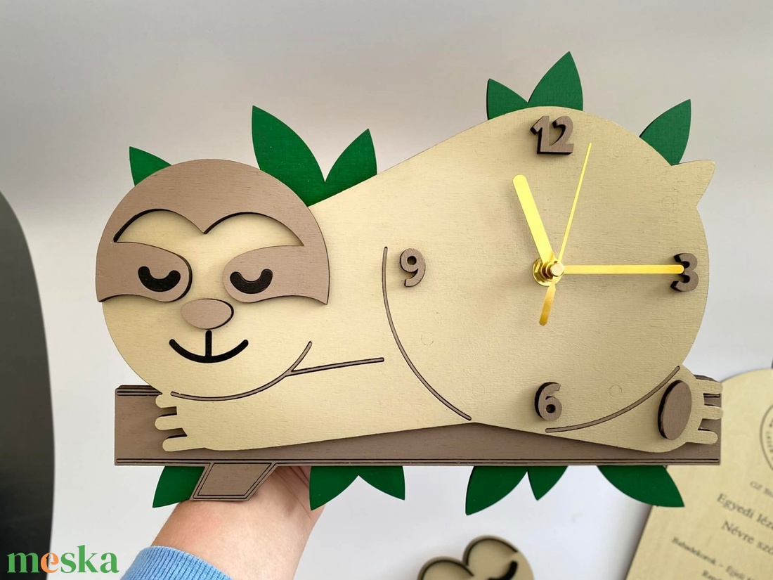 Lajháro falióra - otthon & életmód - dekoráció - fali és függő dekoráció - falióra & óra - Meska.hu