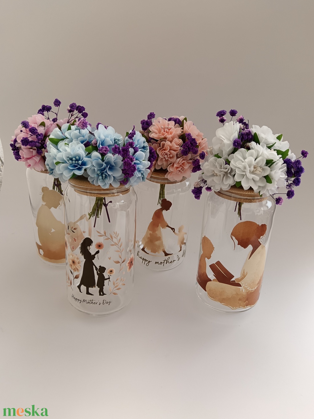 Anyák napi pohár - otthon & életmód - konyhafelszerelés, tálalás - tálalás - pohár - Meska.hu