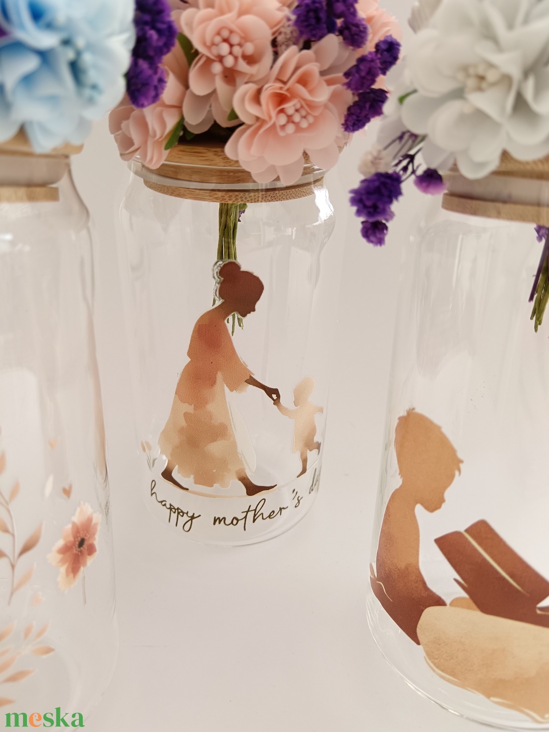 Anyák napi pohár - otthon & életmód - konyhafelszerelés, tálalás - tálalás - pohár - Meska.hu
