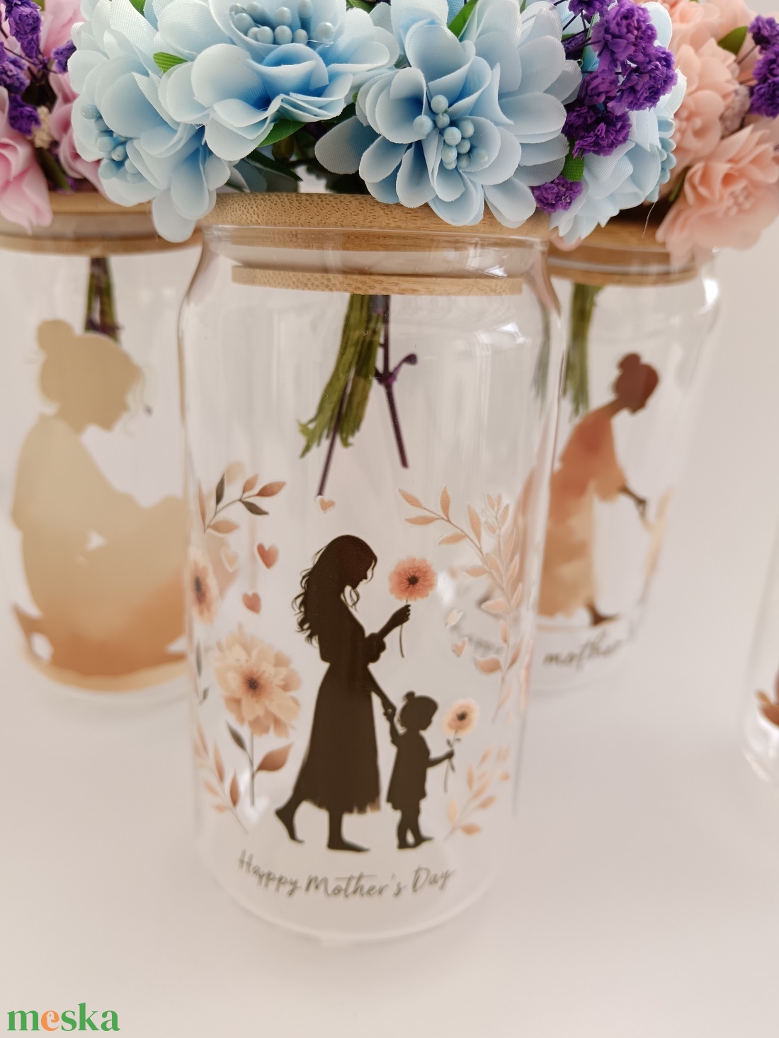 Anyák napi pohár - otthon & életmód - konyhafelszerelés, tálalás - tálalás - pohár - Meska.hu