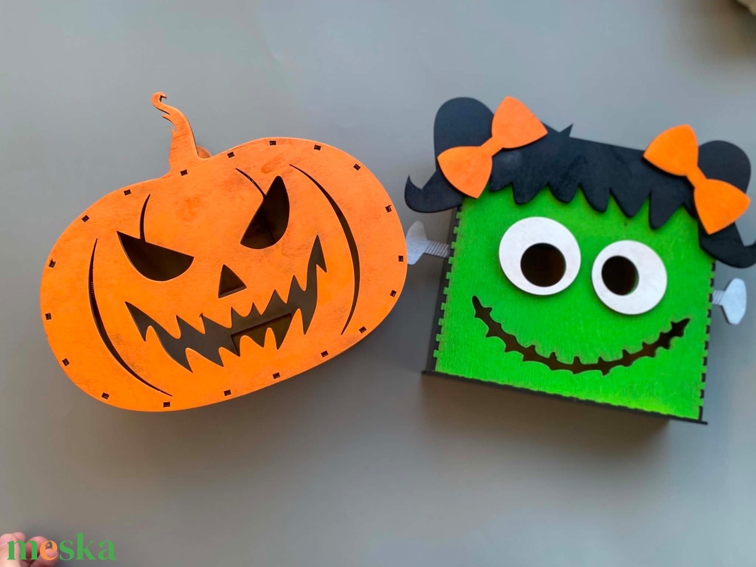 Halloween tök lámpás - otthon & életmód - dekoráció - halloween - halloweeni lámpás - Meska.hu