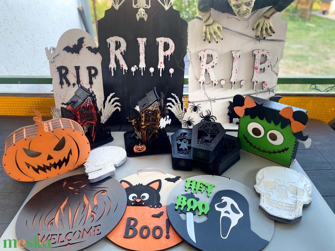 Halloween tök lámpás - otthon & életmód - dekoráció - halloween - halloweeni lámpás - Meska.hu