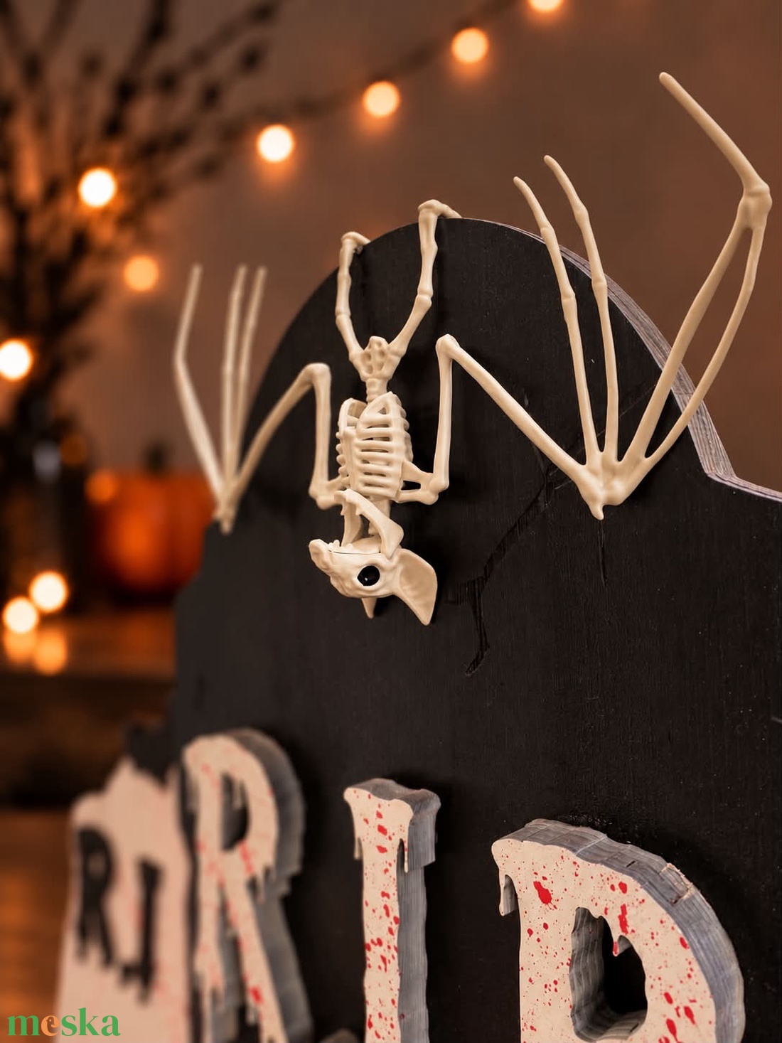 Halloween dekor sírkő - otthon & életmód - dekoráció - halloween - halloweeni dekoráció - Meska.hu