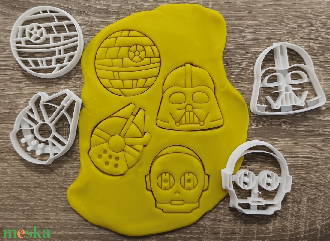 Star Wars sütikiszúró csomag - otthon & életmód - konyhafelszerelés, tálalás - sütés, főzés - sütikiszúró - Meska.hu