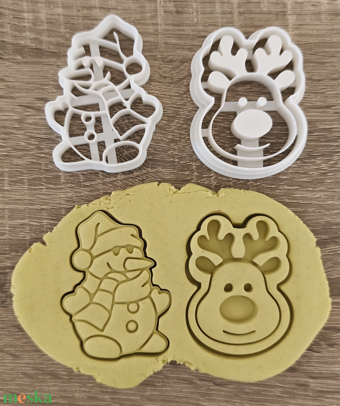 Karácsonyi témájú sütikiszúrók - otthon & életmód - konyhafelszerelés, tálalás - sütés, főzés - sütikiszúró - Meska.hu